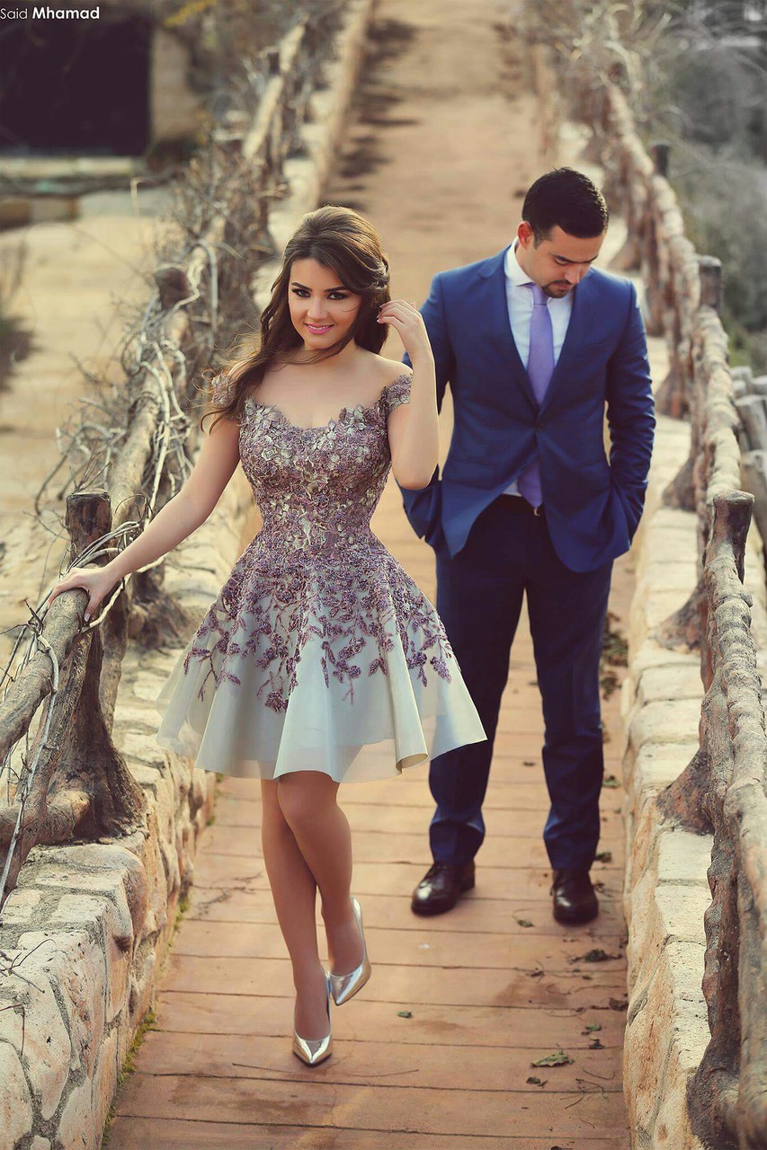 Purple Mini Prom Dresses
