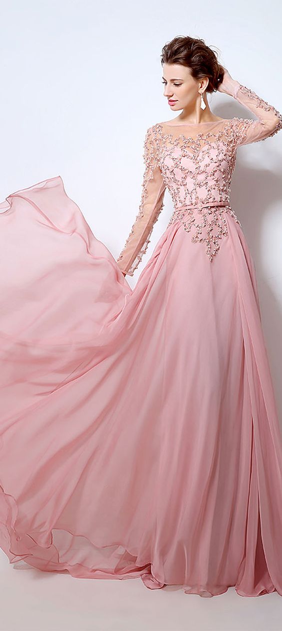 Flower Prom Dresses