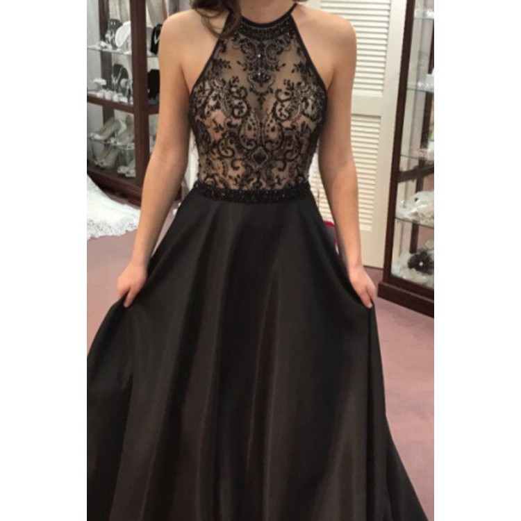 Long Black Dress