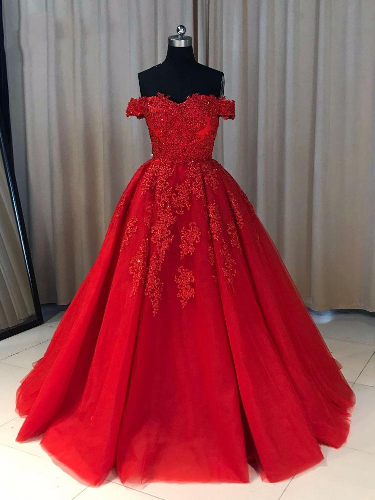 Prom Dresses Red Off The Shoulder Store ...
